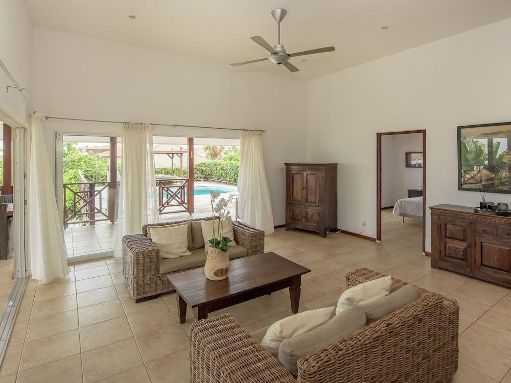 Modern Villa in Jan Thiel Curacao With Private Pool Living Room
