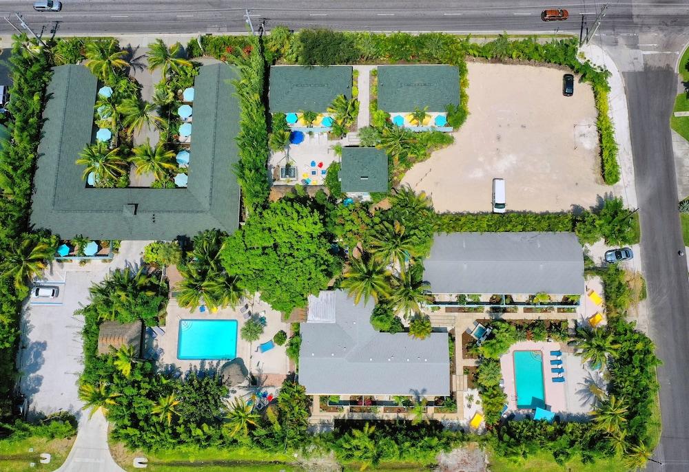 Siesta Key Palms Resort Aerial View