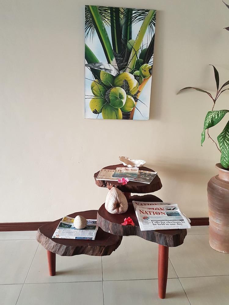 Cerf Island Resort Interior Entrance