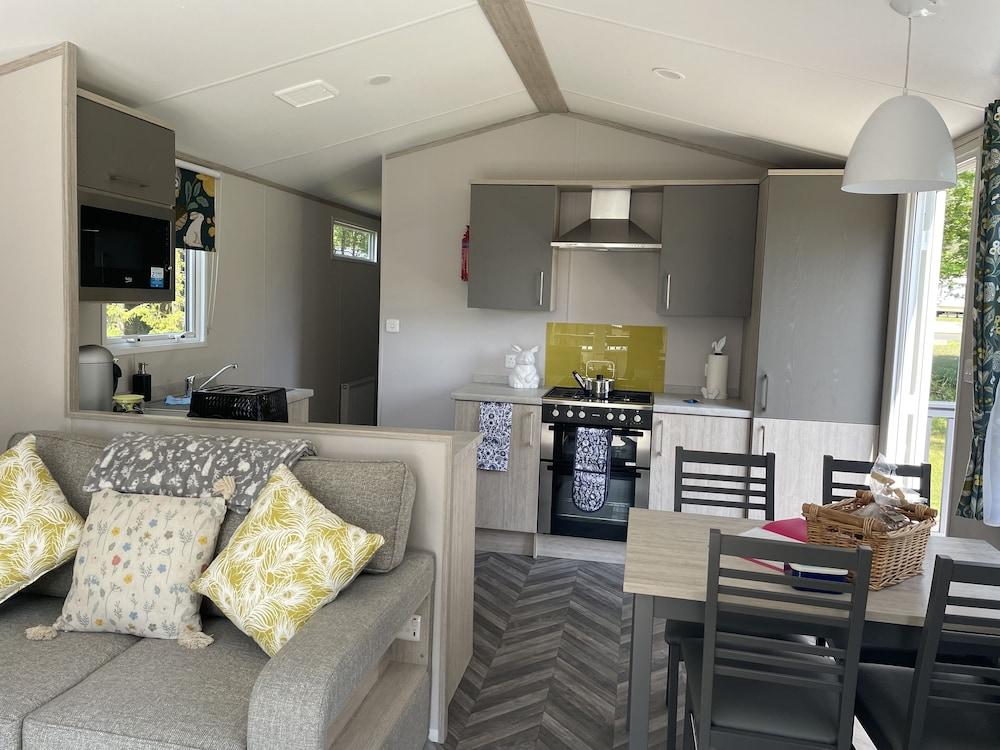 2 bed Caravan With Hot Tub Located in Percy Wood - Featured Image