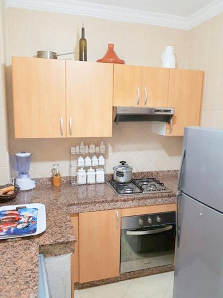 شقة بجوار الشاطئ - Private kitchen