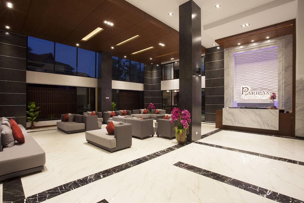 Paripas Patong Resort - Lobby Sitting Area