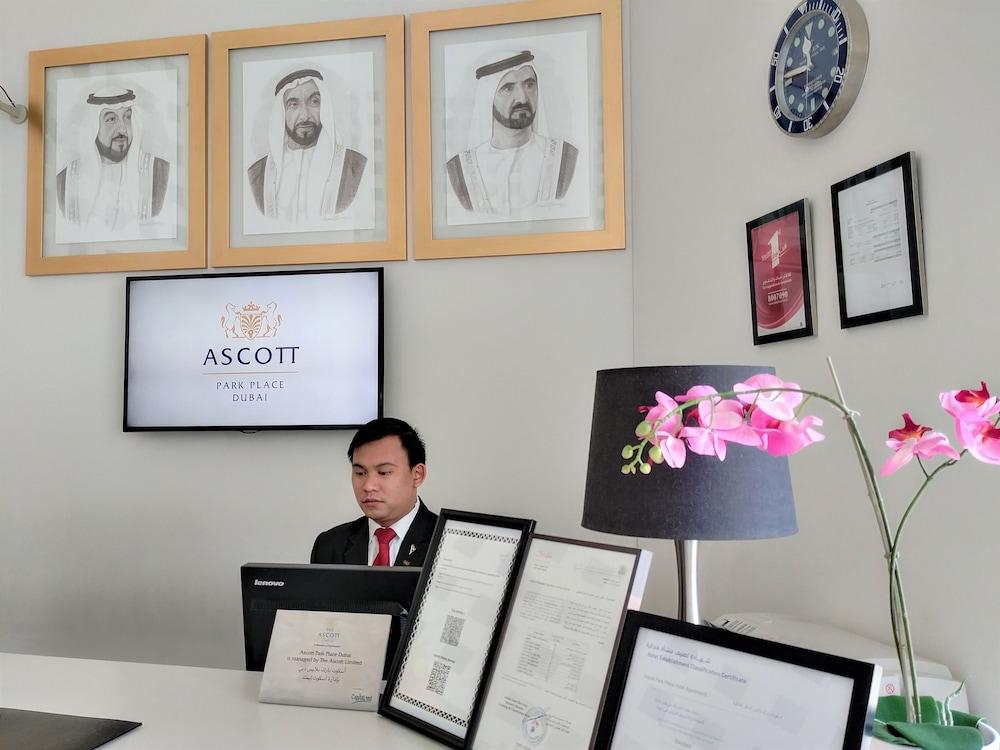 Ascott Park Place Dubai - Reception