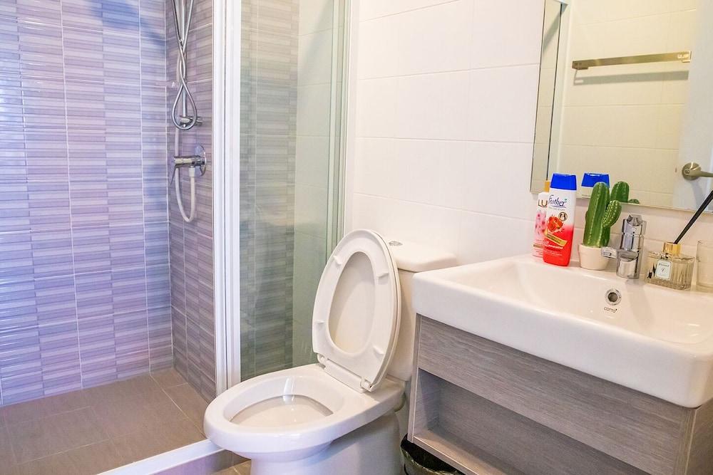 Apartment 450m from BTS with Sky Pool - bkbloft6 - Bathroom