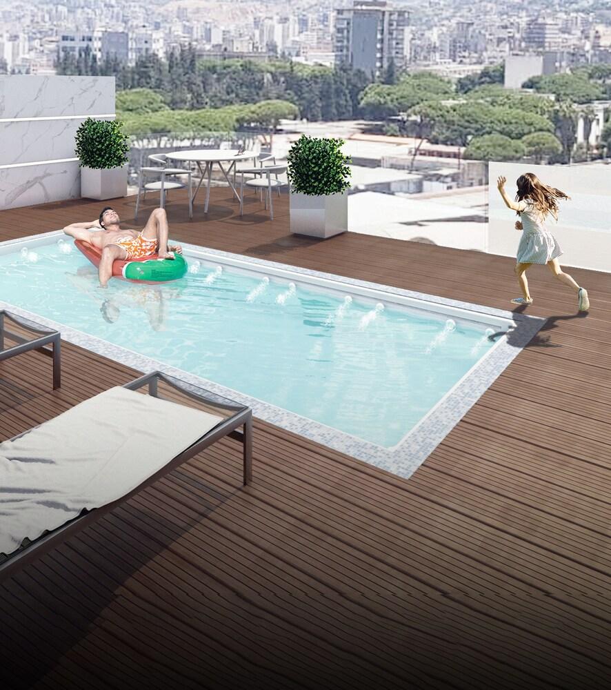 Urban Central Suites - Beirut - Rooftop Pool