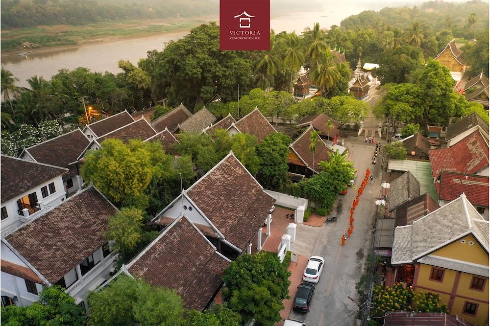 Victoria Xiengthong Palace - Aerial View