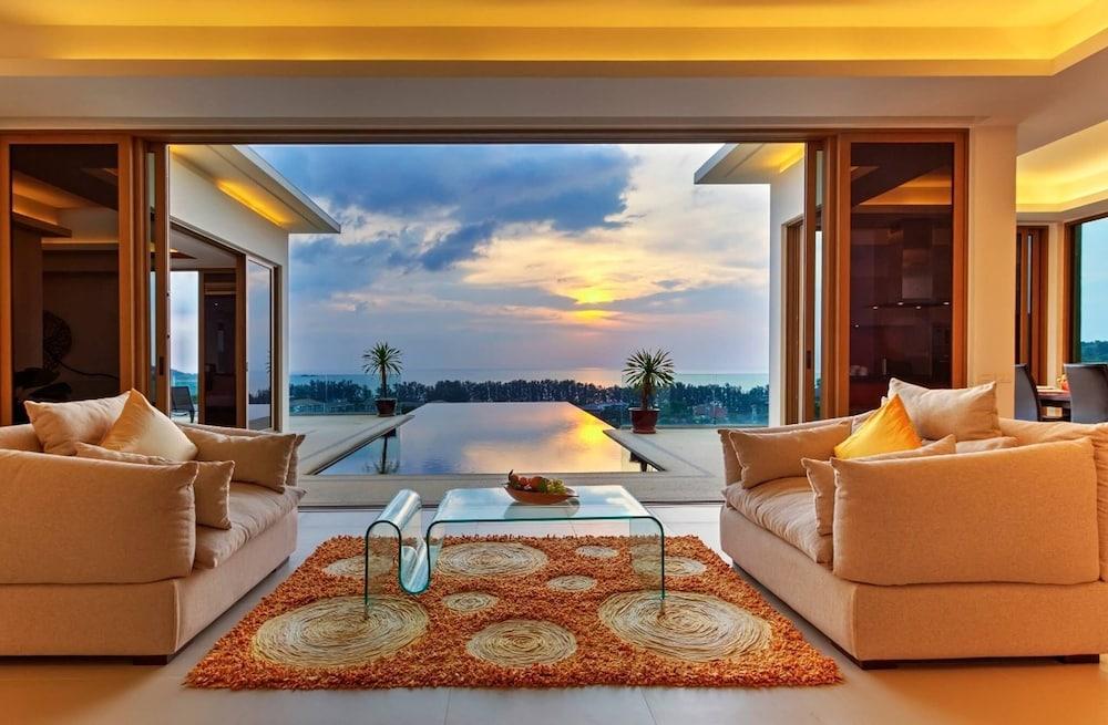 "hilltop Wow 4br Seaview Pool Villa at Naithon Beach" - Featured Image