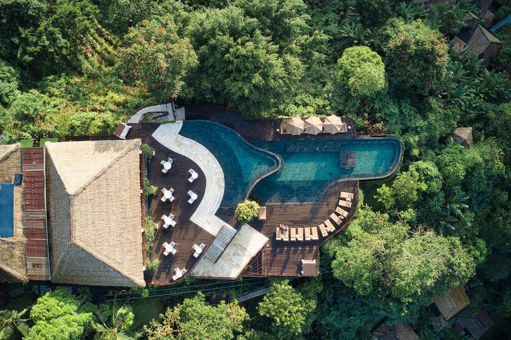 Hanging Gardens of Bali - Aerial View