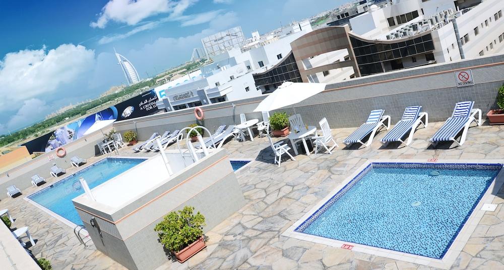 Rose Garden Hotel Apartments Barsha - Outdoor Pool