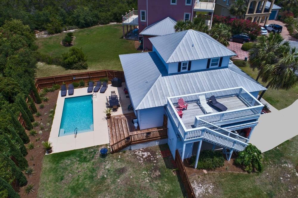 30A Beach House - Walking on Sunshine by Panhandle Getaways - Aerial View