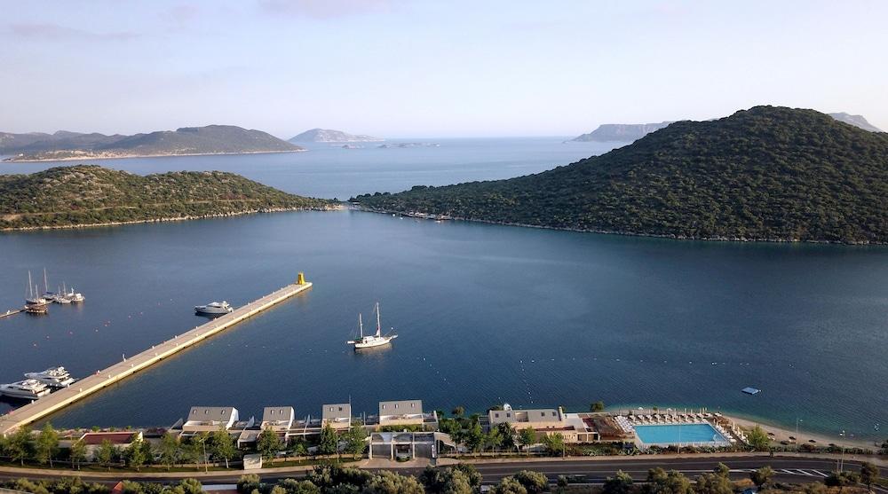 The Doria Hotel Yacht Club Kas - Aerial View
