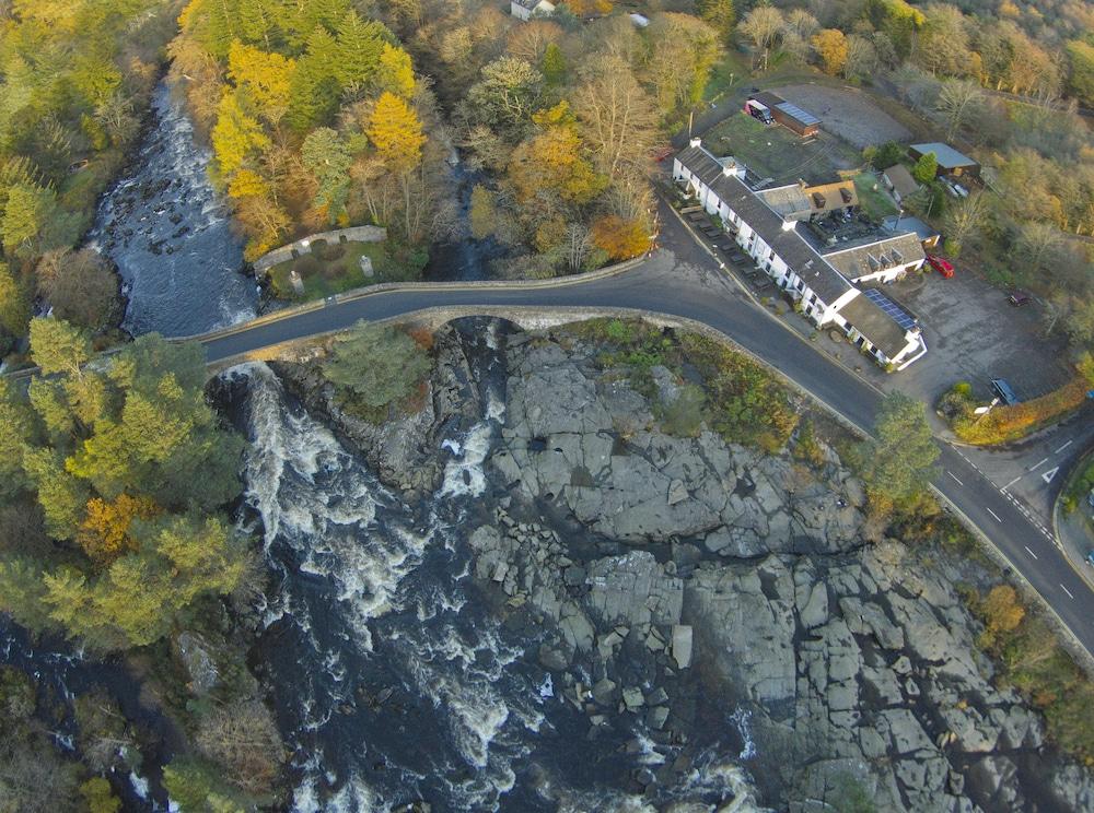 The Falls Of Dochart Inn - Aerial View