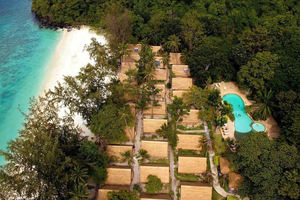 Coral Island Resort - Aerial View