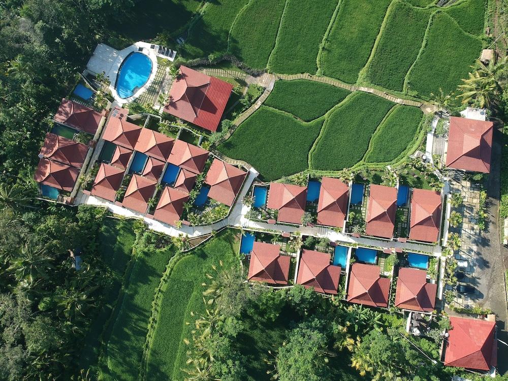 Vrindavan Ubud Villa - Aerial View