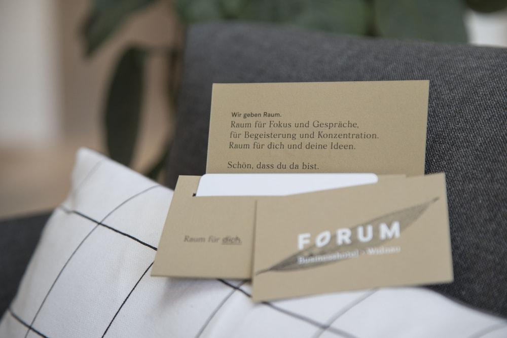 Hotel Forum Widnau - Reception