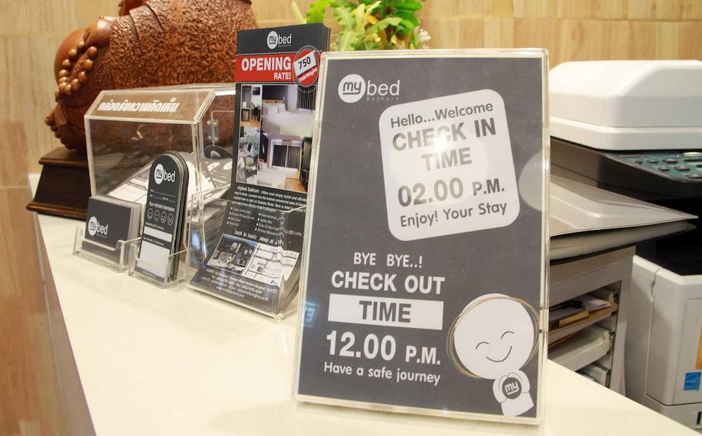 Mybed Sathorn - Check-in/Check-out Kiosk