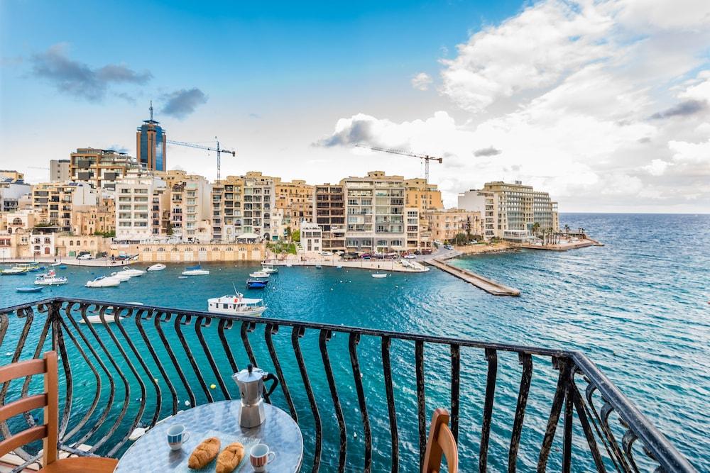 Spinola Bay Mansion Seafront Apartment by Getaways Malta - Featured Image