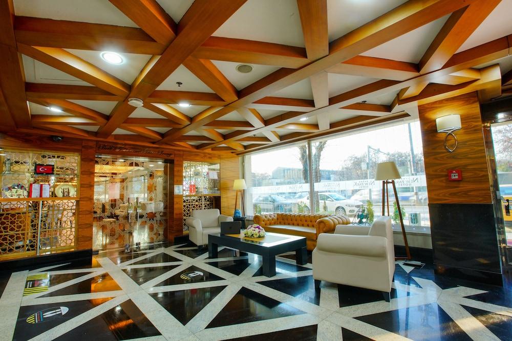 New Park Hotel Ankara - Lobby Sitting Area
