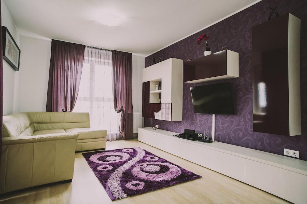 Penthouse Ambiance Brasov - Living Area