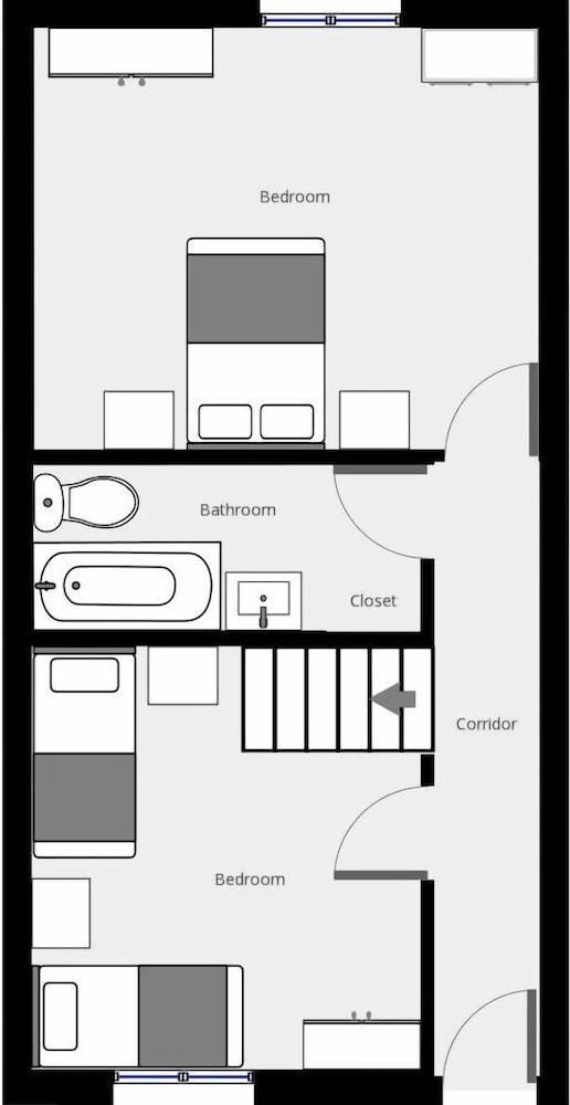 Corffe House and Holiday Cottages - Floor plan