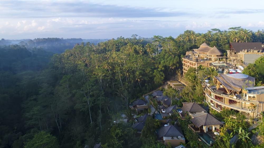 The Kayon Jungle Resort - Aerial View