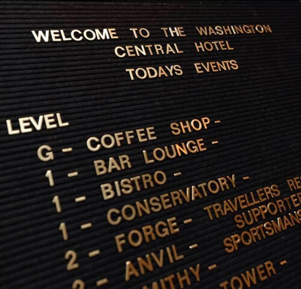 Washington Central Hotel and Sleepwell Inn - Reception