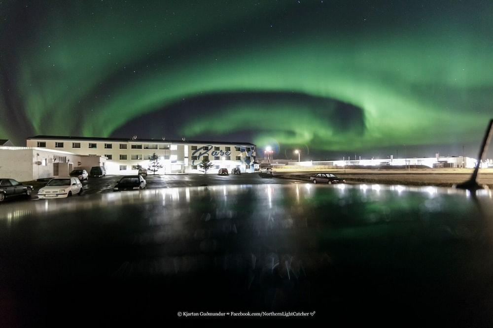 The Base by Keflavik Airport - Hotel Front - Evening/Night