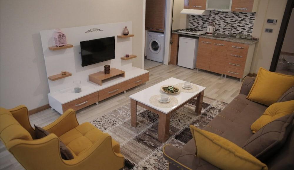 M Suit Apartments - Living Area