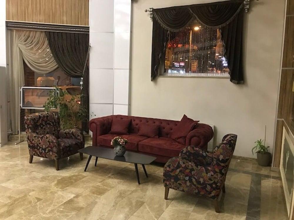 Perama Hotel - Lobby Sitting Area