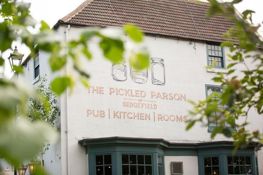 The Pickled Parson of Sedgefield - Exterior detail