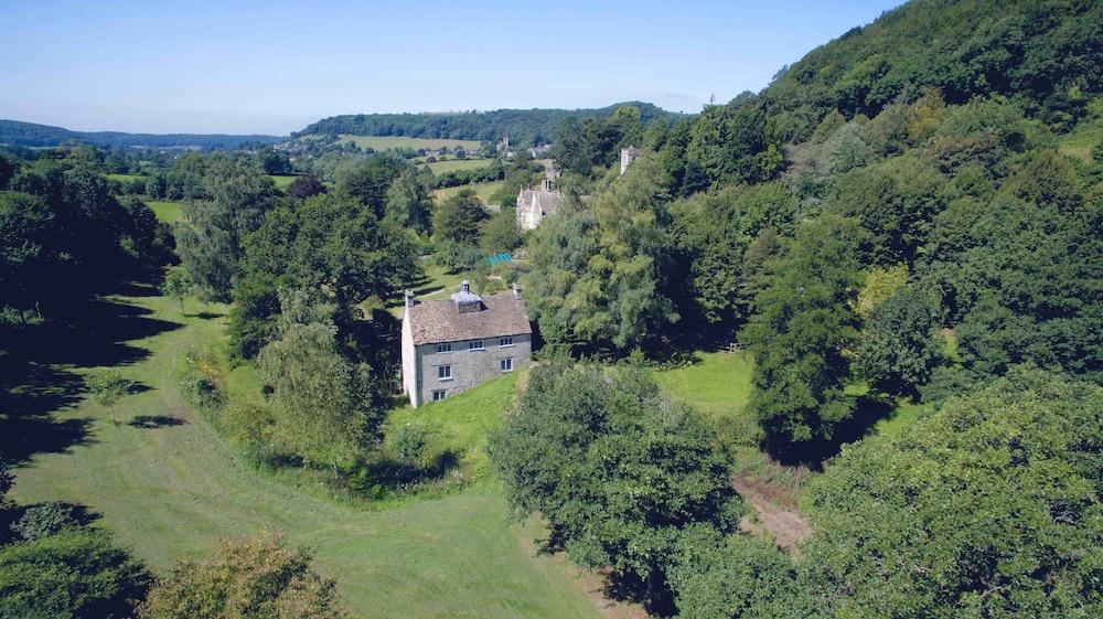 Owlpen Manor Estate - Aerial View