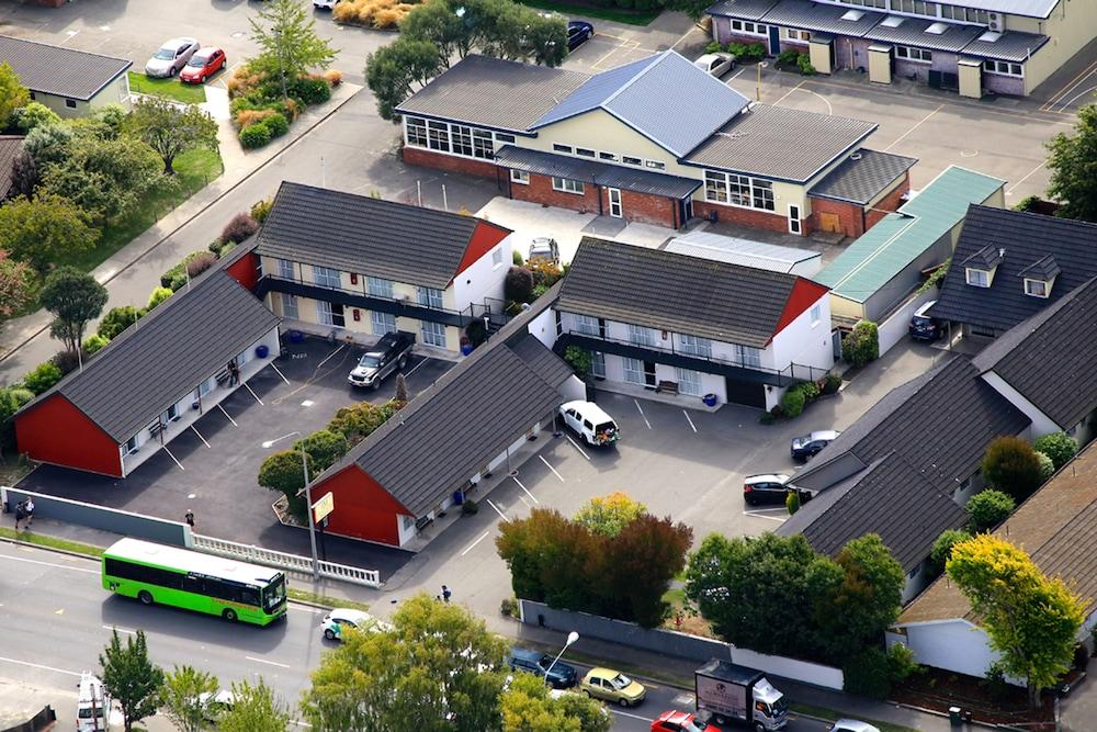 Christchurch Motel - Aerial View