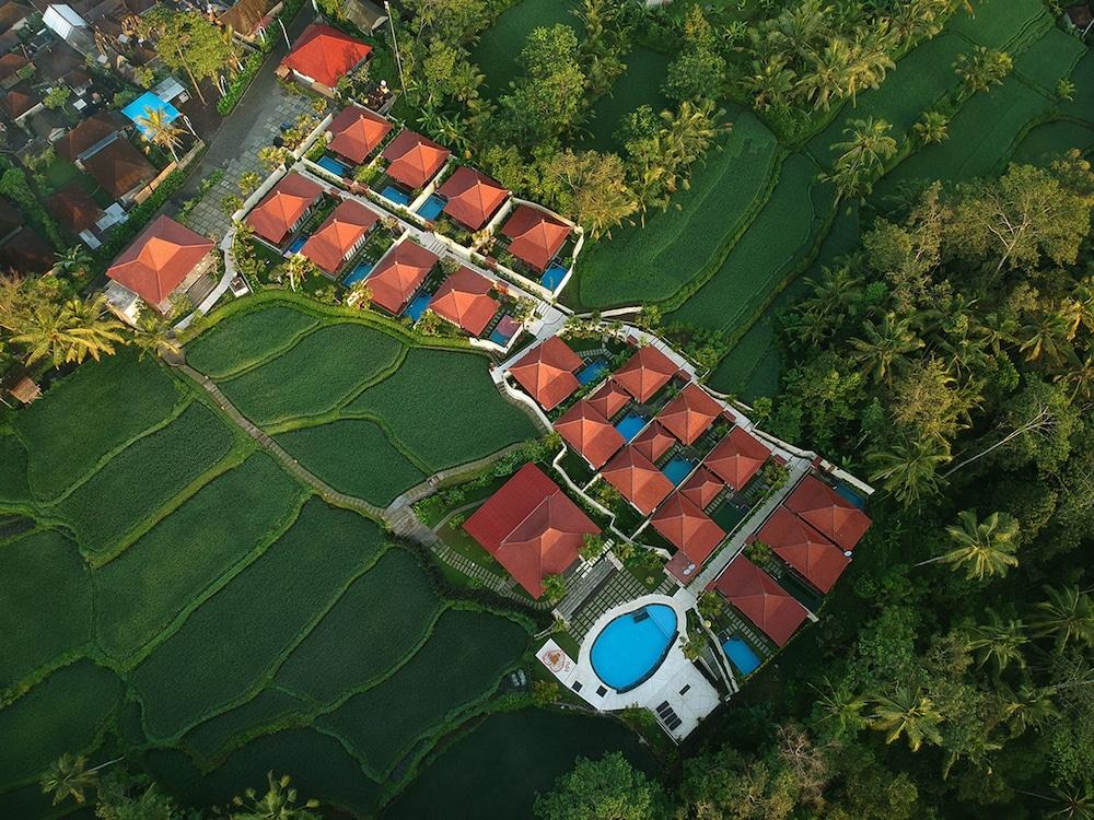 Vrindavan Ubud Villa - Aerial View