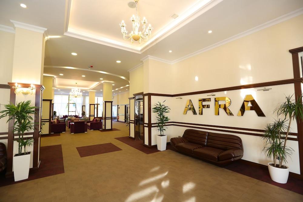 Afra Hotel - Interior Entrance
