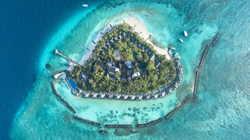 Taj Coral Reef Resort & Spa Maldives – A Premium All Inclusive Resort - Aerial View